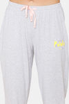 Rosaline Starry Nights Knit Cotton Pyjama Set - High Visibility — thumbnail 6